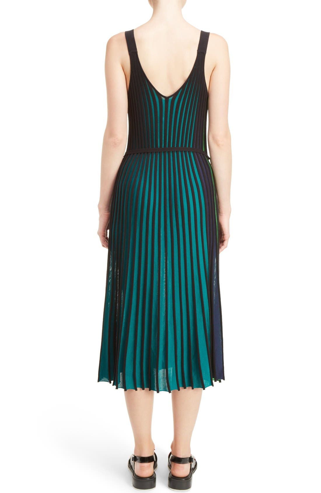 kenzo pleated dress