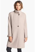 Hilary Radley Stand Collar Wool & Alpaca Blend Coat | Nordstrom