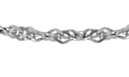 Bony Levy 14k White Gold Singapore Chain Bracelet In 14k White Gold