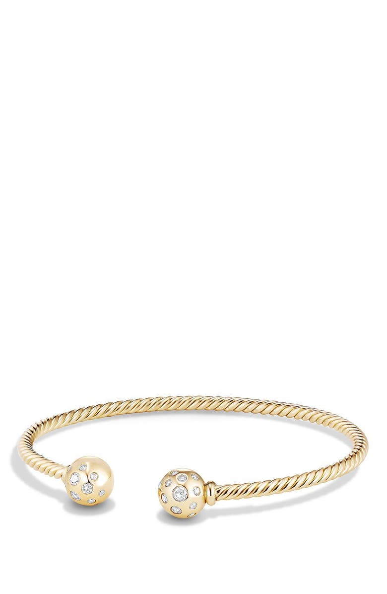 David Yurman 'Solari' Bracelet with Diamonds in 18K Gold | Nordstrom