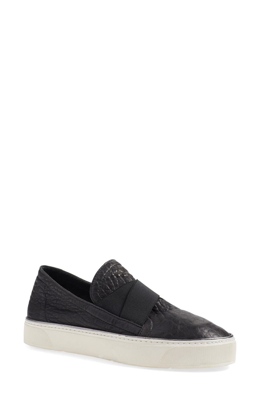 stuart weitzman slip on sneakers