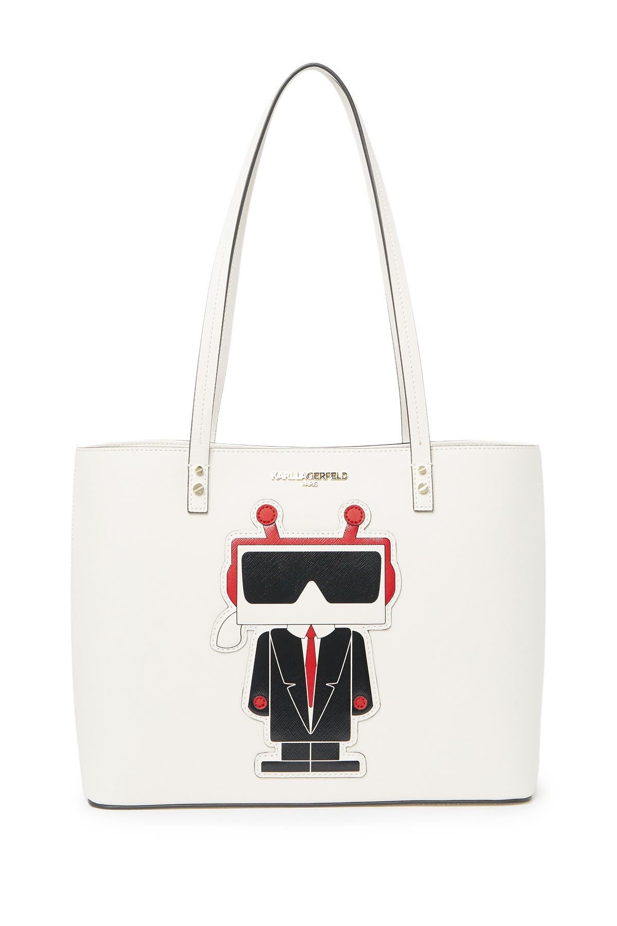 Karl Lagerfeld Maybelle Tote Bag In Open White79