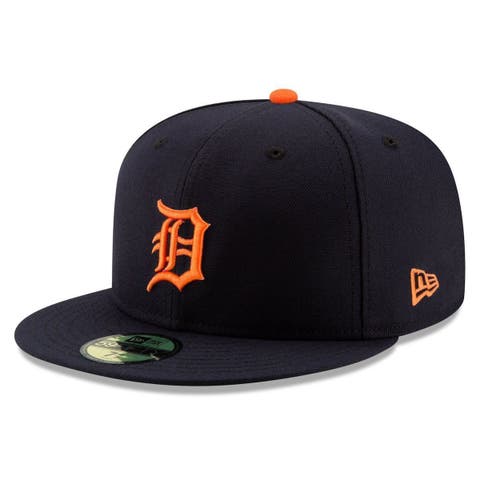 Men's '47 White Detroit Tigers Dark Tropic Hitch Snapback Hat