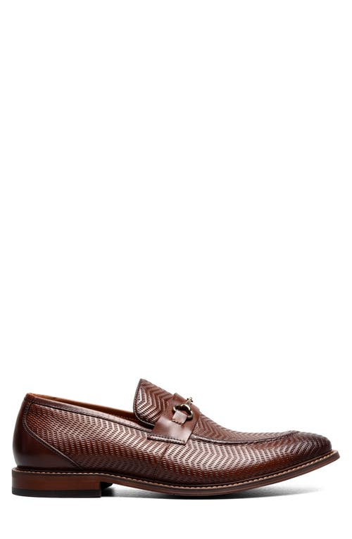 Shop Stacy Adams Madsen Bit Loafer In Brown