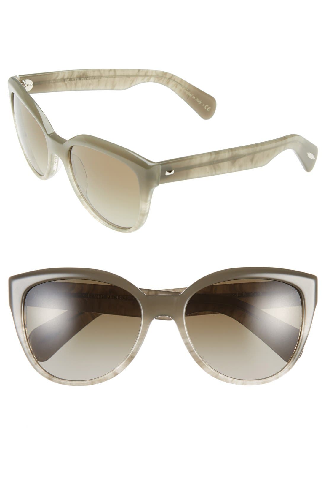 oliver peoples cat eye