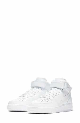 Nike Air Force 1 High '07 Sneaker in White/Black at Nordstrom, Size 12