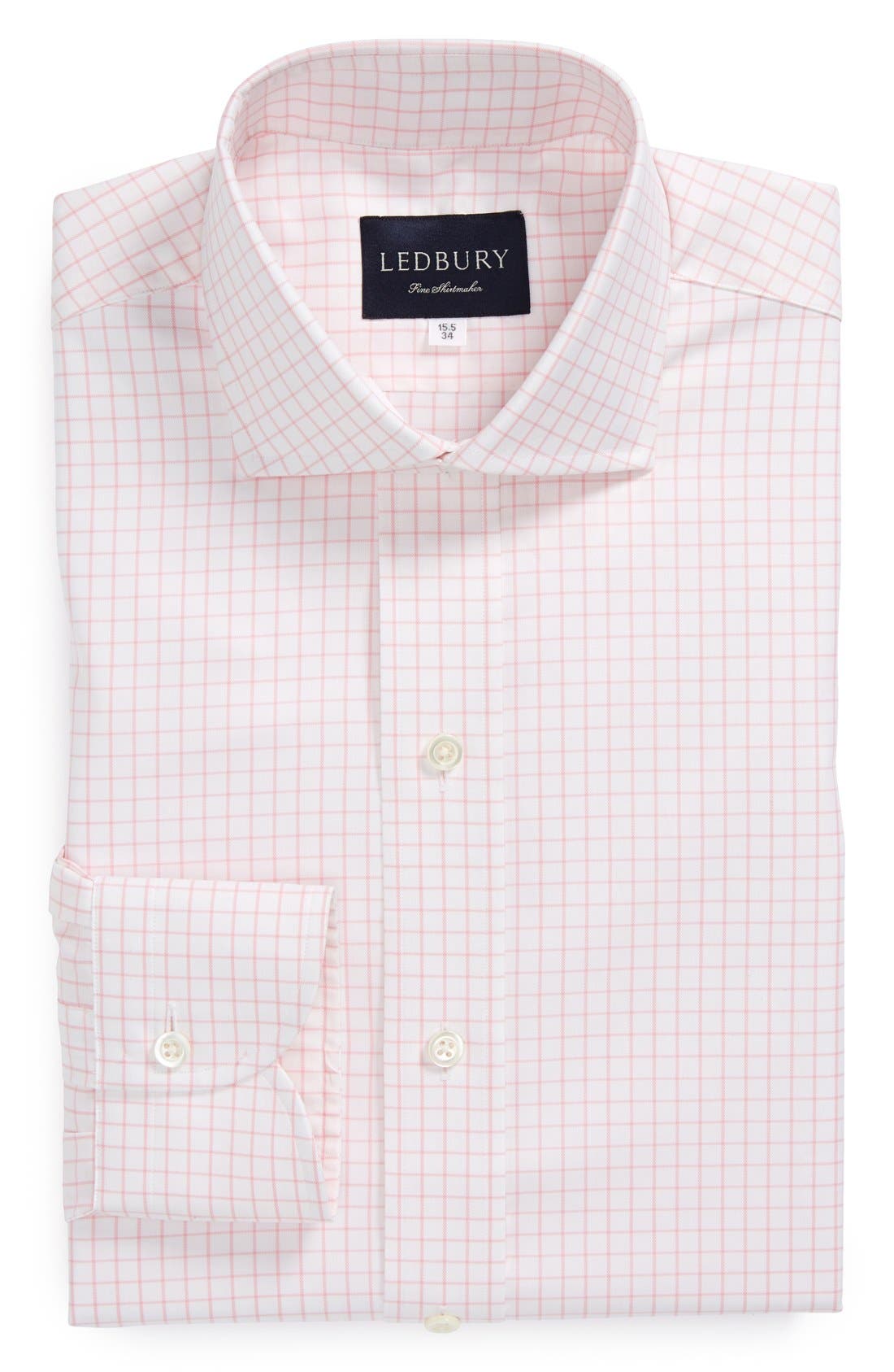 Ledbury 'Haley' Classic Fit Check Dress Shirt Nordstrom