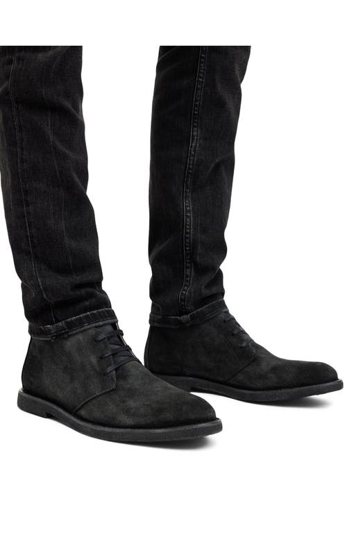 Shop Allsaints Bilton Chukka Boot In Black