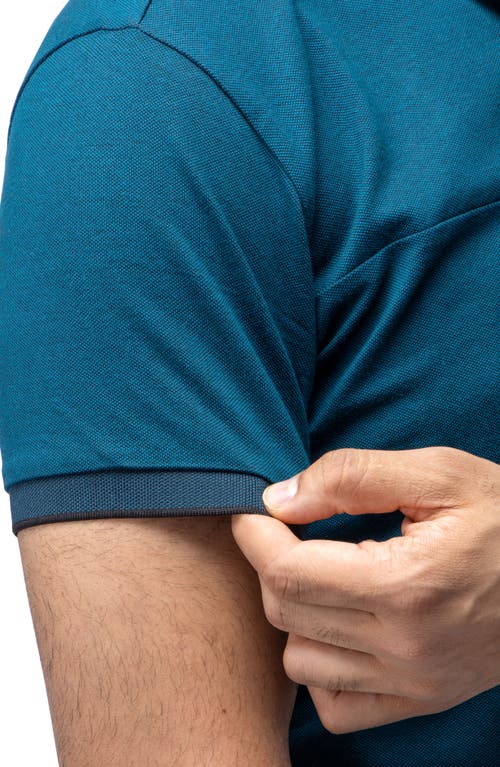 X-ray Xray Piqué Polo In Teal