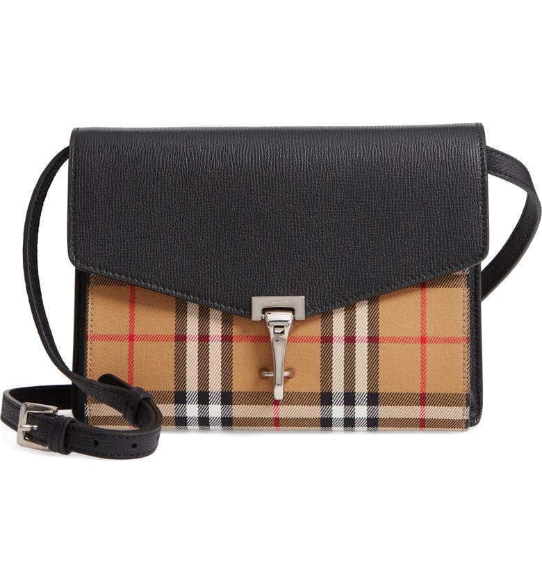Burberry Small Macken Vintage Check Crossbody Bag | Nordstrom