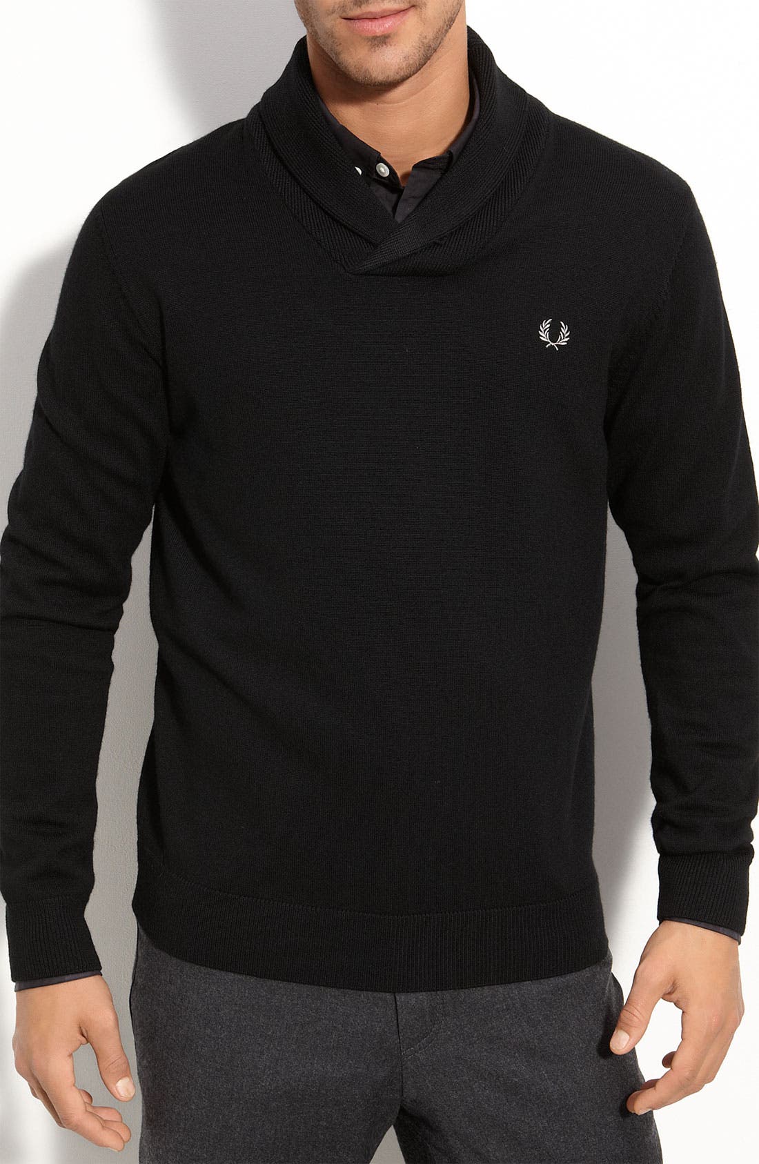 fred perry wool sweater