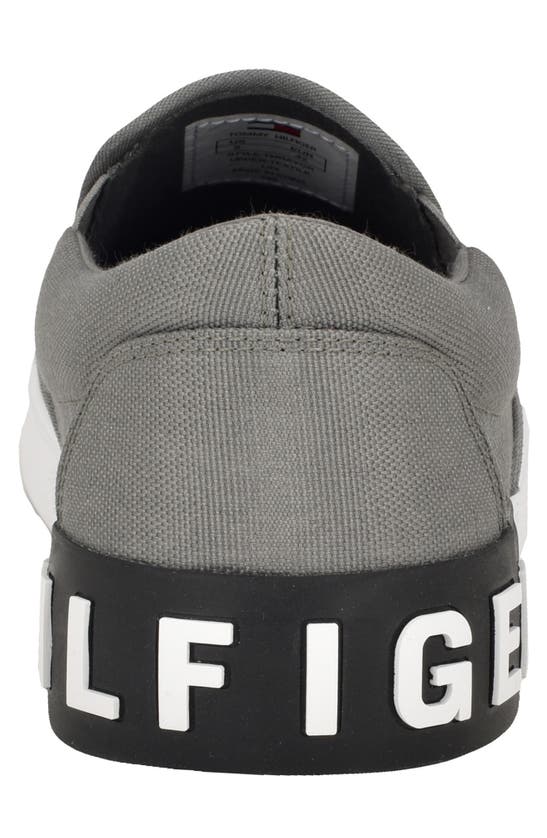 Shop Tommy Hilfiger Rayor Slip-on Sneaker In Medium Grey