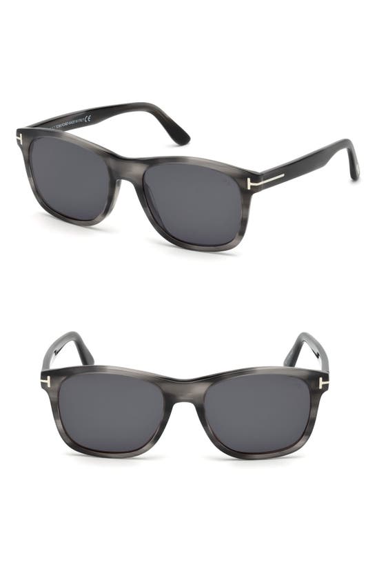 Tom Ford Eric 55mm Sunglasses In Grey/ Other/ Smoke | ModeSens