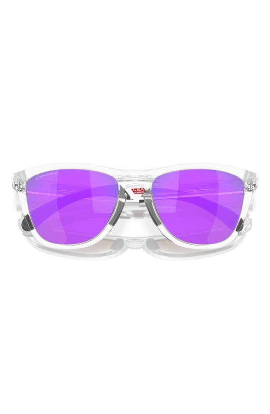 Shop Oakley Frogskins™ Range 55 Prizm™ Keyhole Sunglasses In Clear