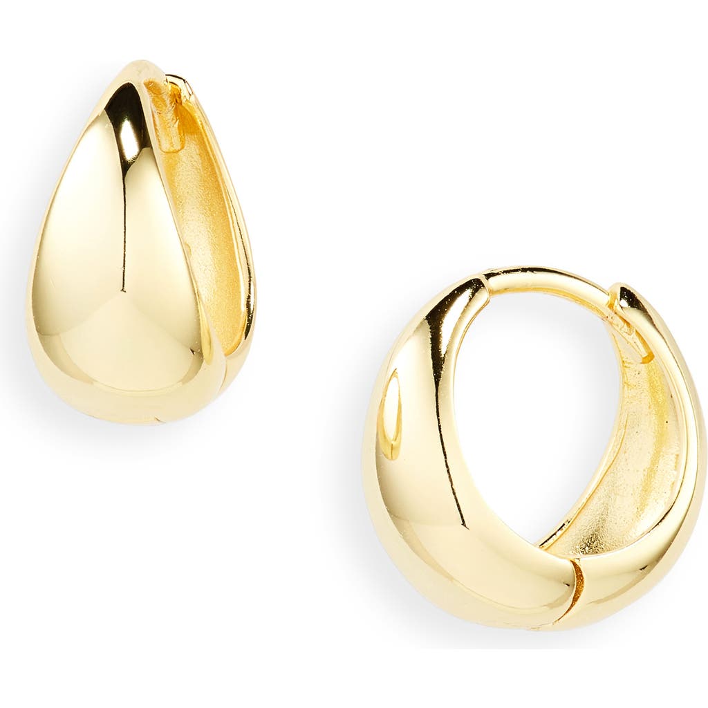 Argento Vivo Sterling Silver Freshwater Pearl Linear Drop Earrings In Gold
