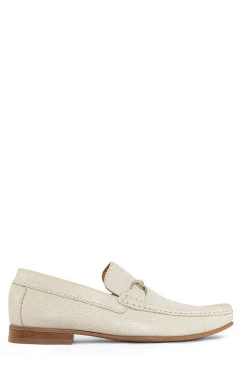Donald Pliner Dannie Bit Loafer In Off White
