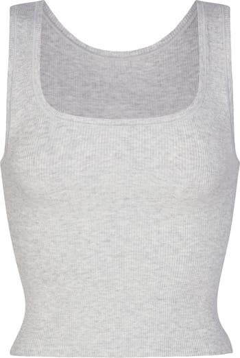 SKIMS Ribbed Stretch-Cotton Tank Top Pack of Three, Where To Buy, R04068468
