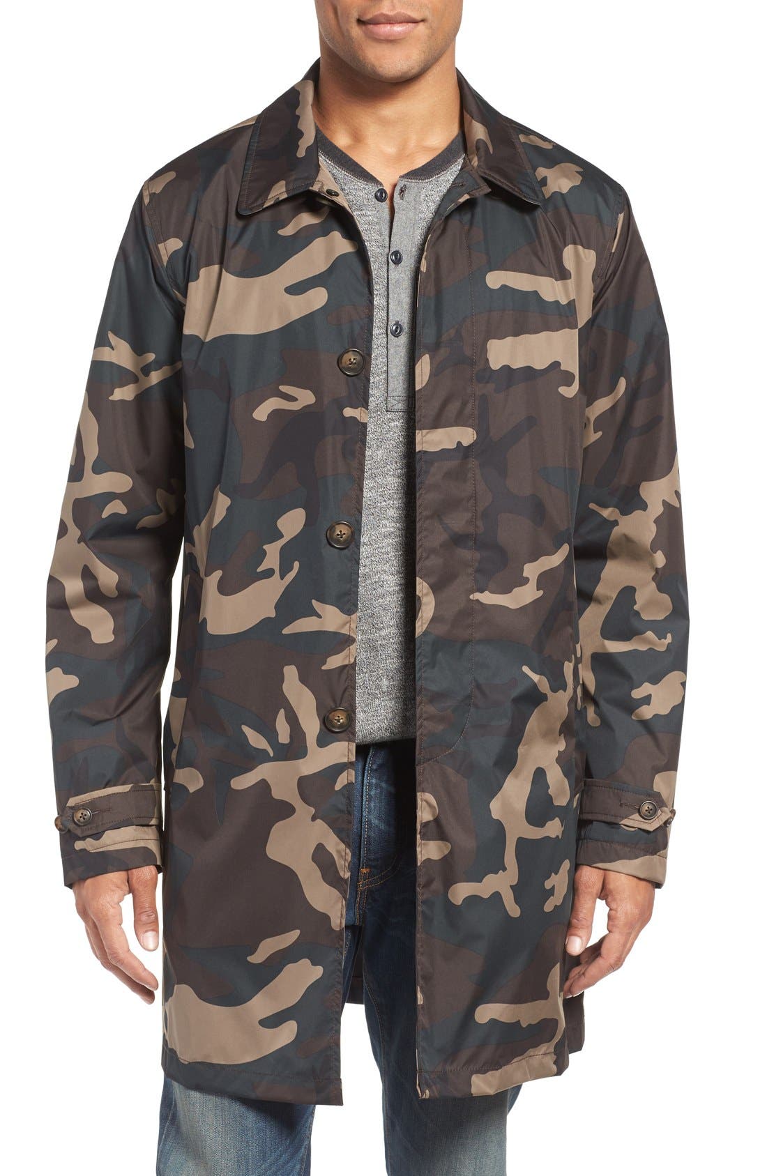 Jack Spade Mens Packable Trench Coat