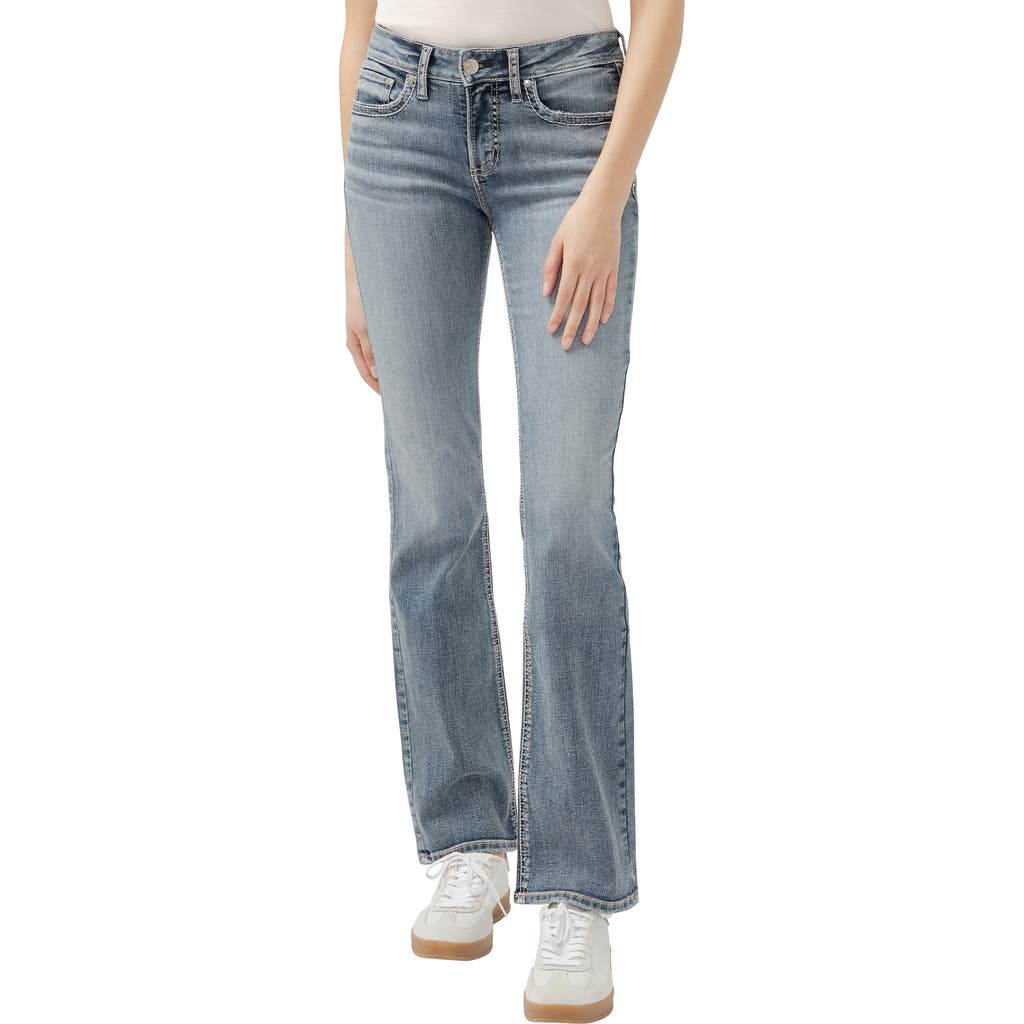 Shop Silver Jeans Co. Suki Slim Bootcut Jeans In Indigo