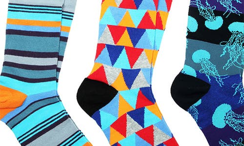 Unsimply Stitched 3pk Gift Box In Blue Multi