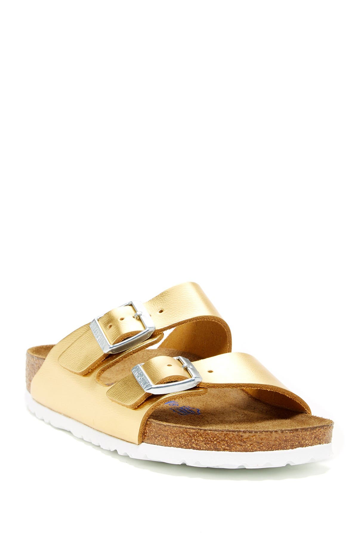 nordstrom rack birkenstock sandals on Birkenstock Arizona Soft Footbed Sandal Narrow Width Discontinued Nordstrom Rack