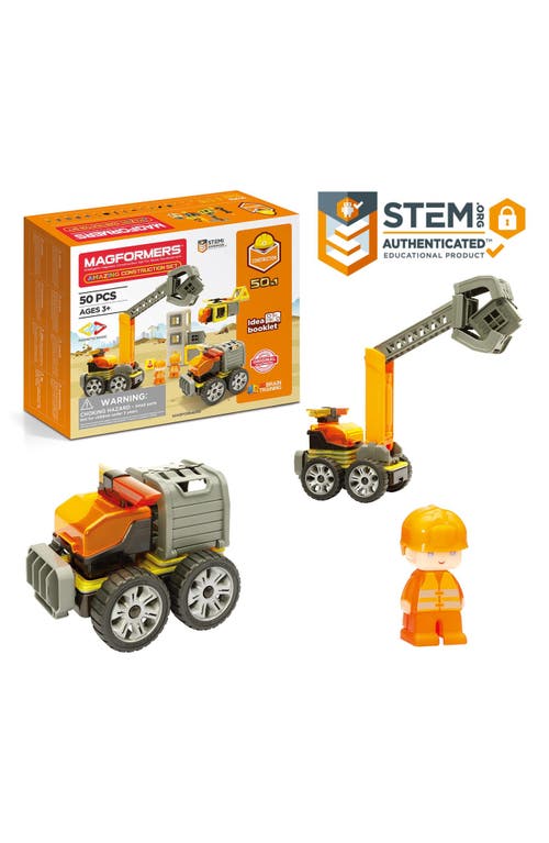 Magformers Amazing Construction 50-Piece Magnetic 3D Construction Set in Multi at Nordstrom