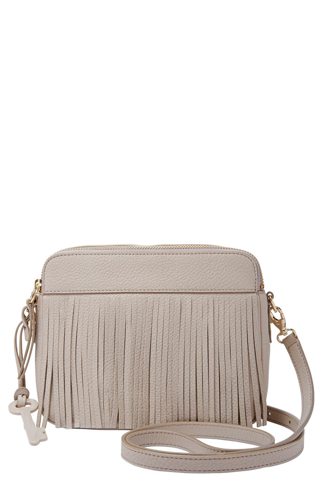 Fossil 'Sydney' Fringe Leather Crossbody Nordstrom