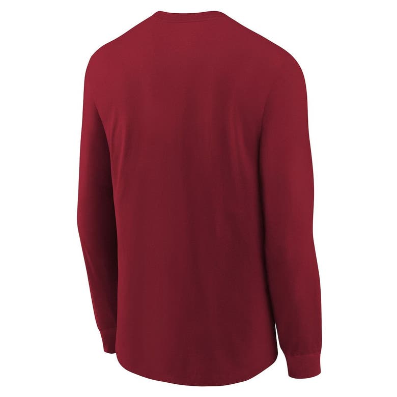 Youth Nike Burgundy Washington Commanders Icon Long Sleeve T-Shirt