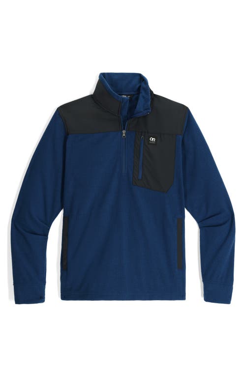 Shop Outdoor Research Trail Fleece Quarter Zip In Cenote