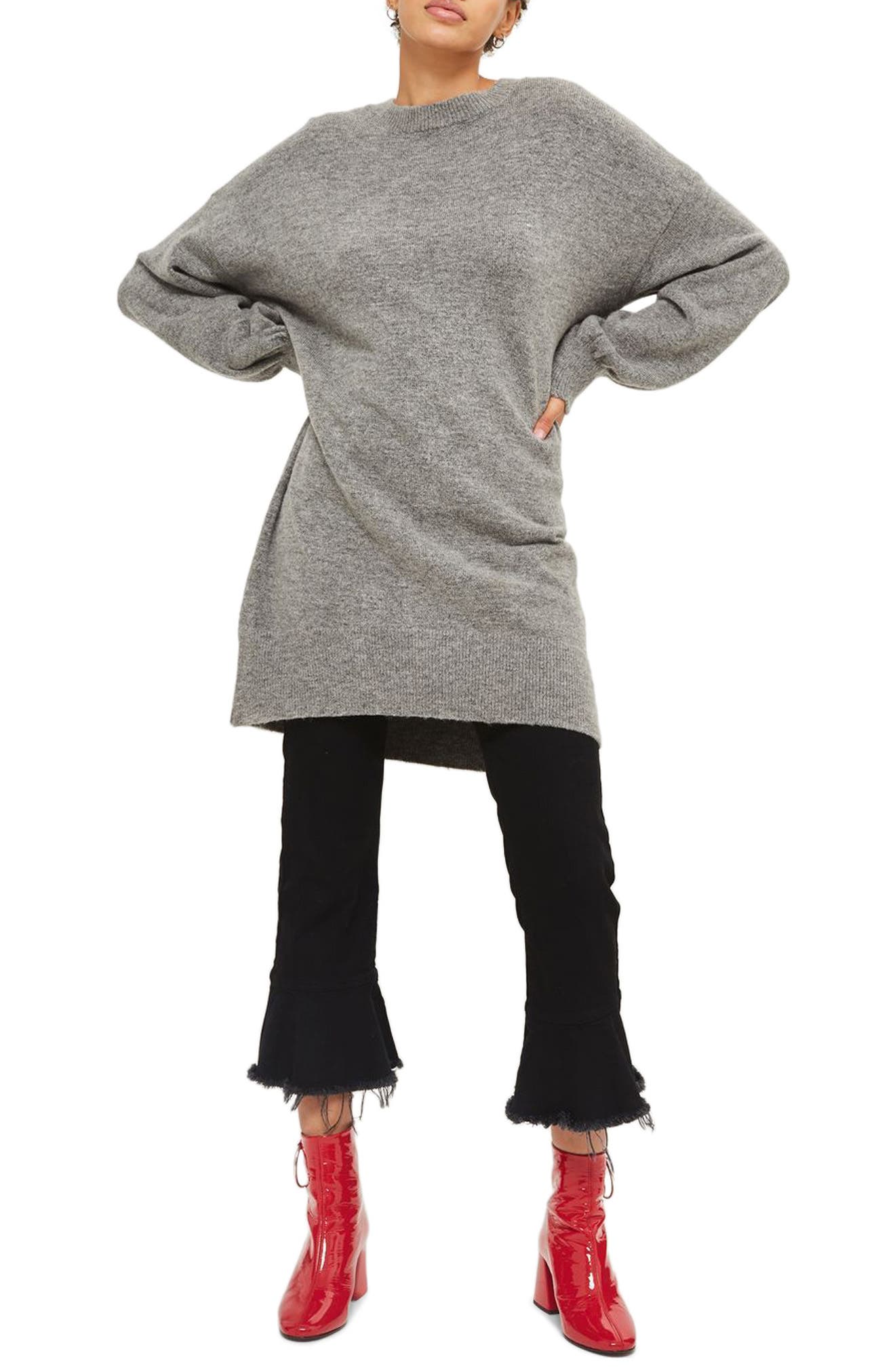 sweater dress topshop