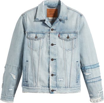 Distressed on sale levis jacket