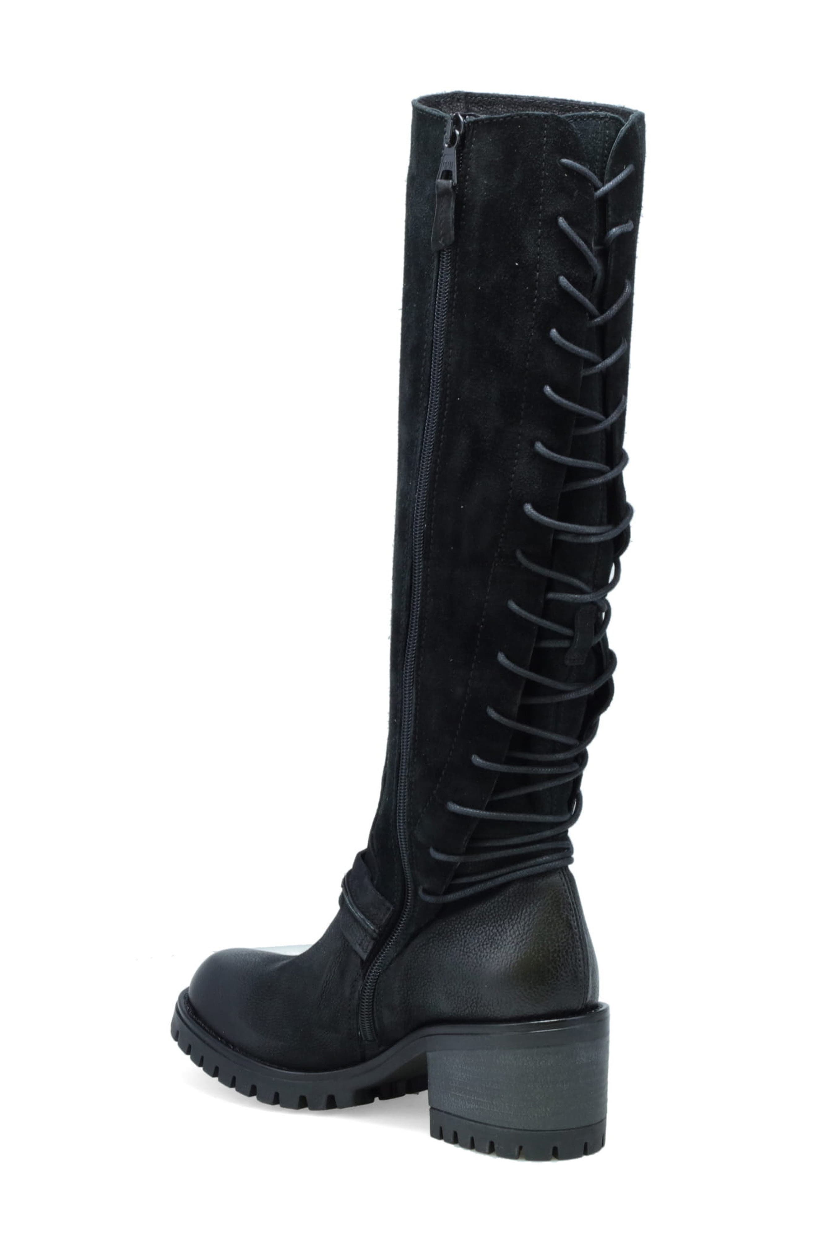 Miz Mooz Mayer Knee High Boot in Black