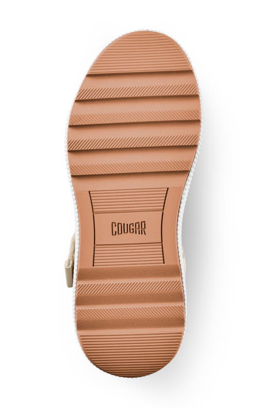 Shop Cougar Spray Water Resistant Platform Sandal In Oyster