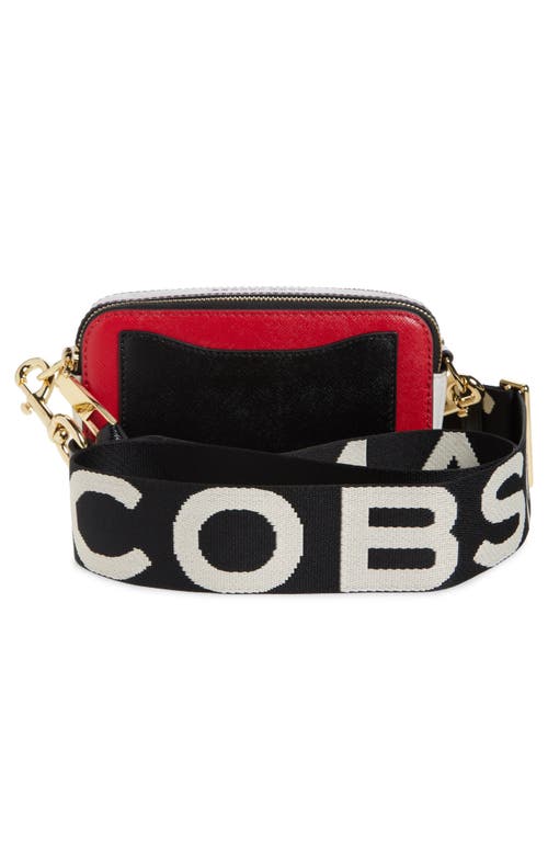 Shop Marc Jacobs The Snapshot Bag In True Red Multi