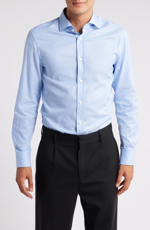 Tiger of Sweden Adley Slim Fit Solid Dress Shirt in Light Blue 