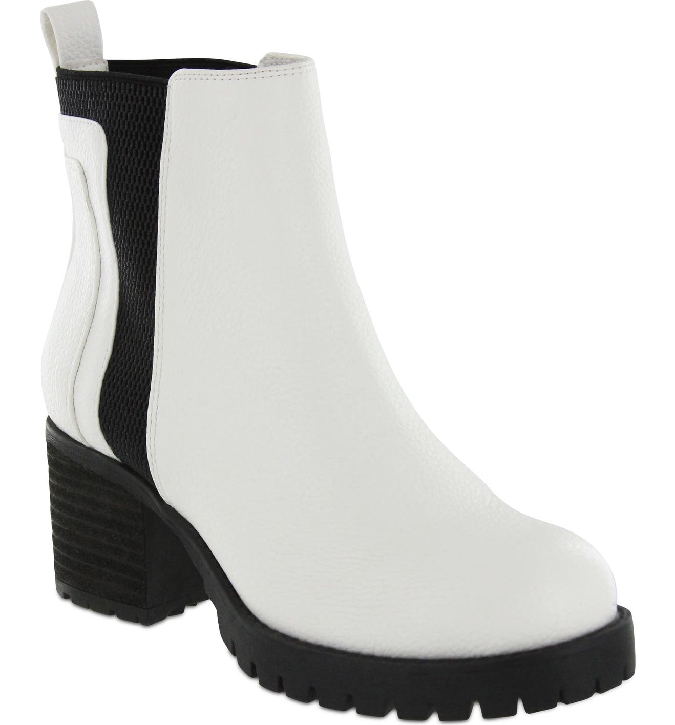 MIA Colten Chelsea Boot, Main, color, WHITE