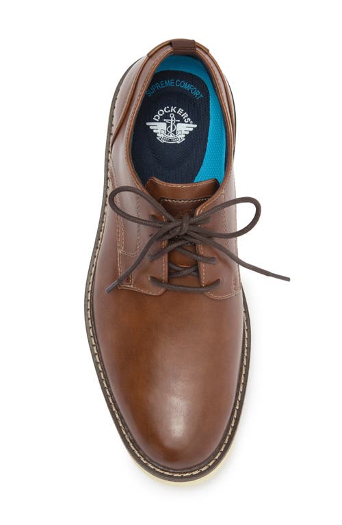 Dockers Mens Esmond Dress Casual Lace Up Ankle Boot In Cognac