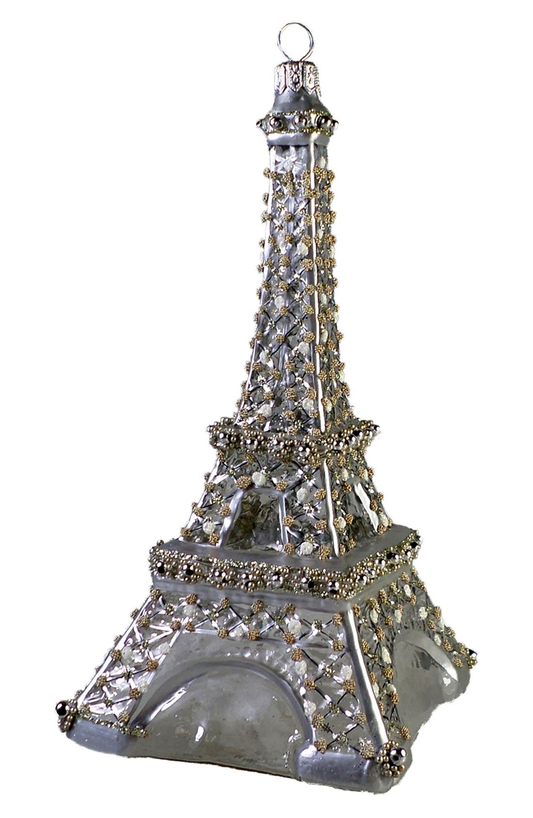 Nordstrom at Home 'Eiffel Tower' Embellished Glass Ornament Nordstrom