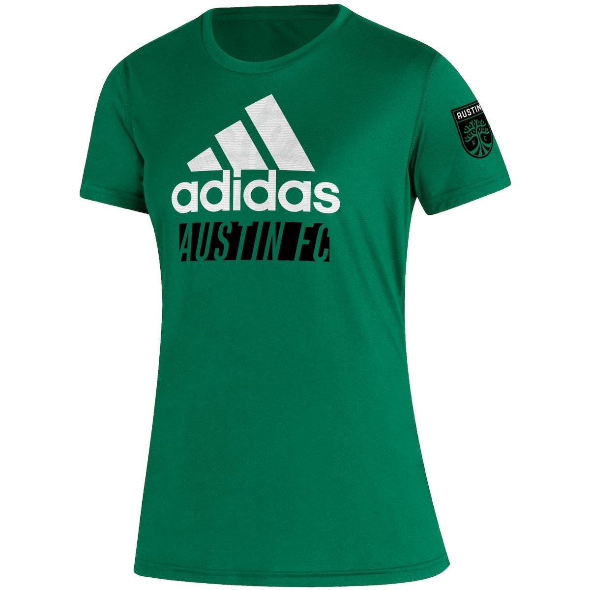 adidas t shirt women's green