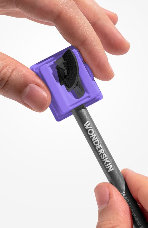 Wonderskin Cosmetic Pencil Sharpener In Purple