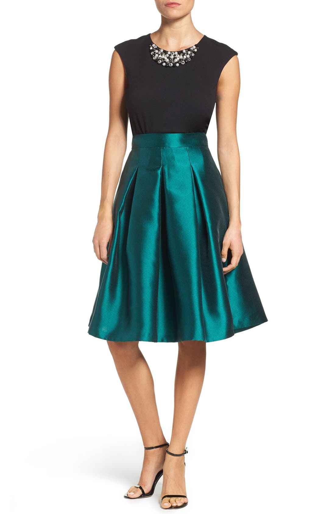 Eliza J Embellished Crop Top | Nordstrom