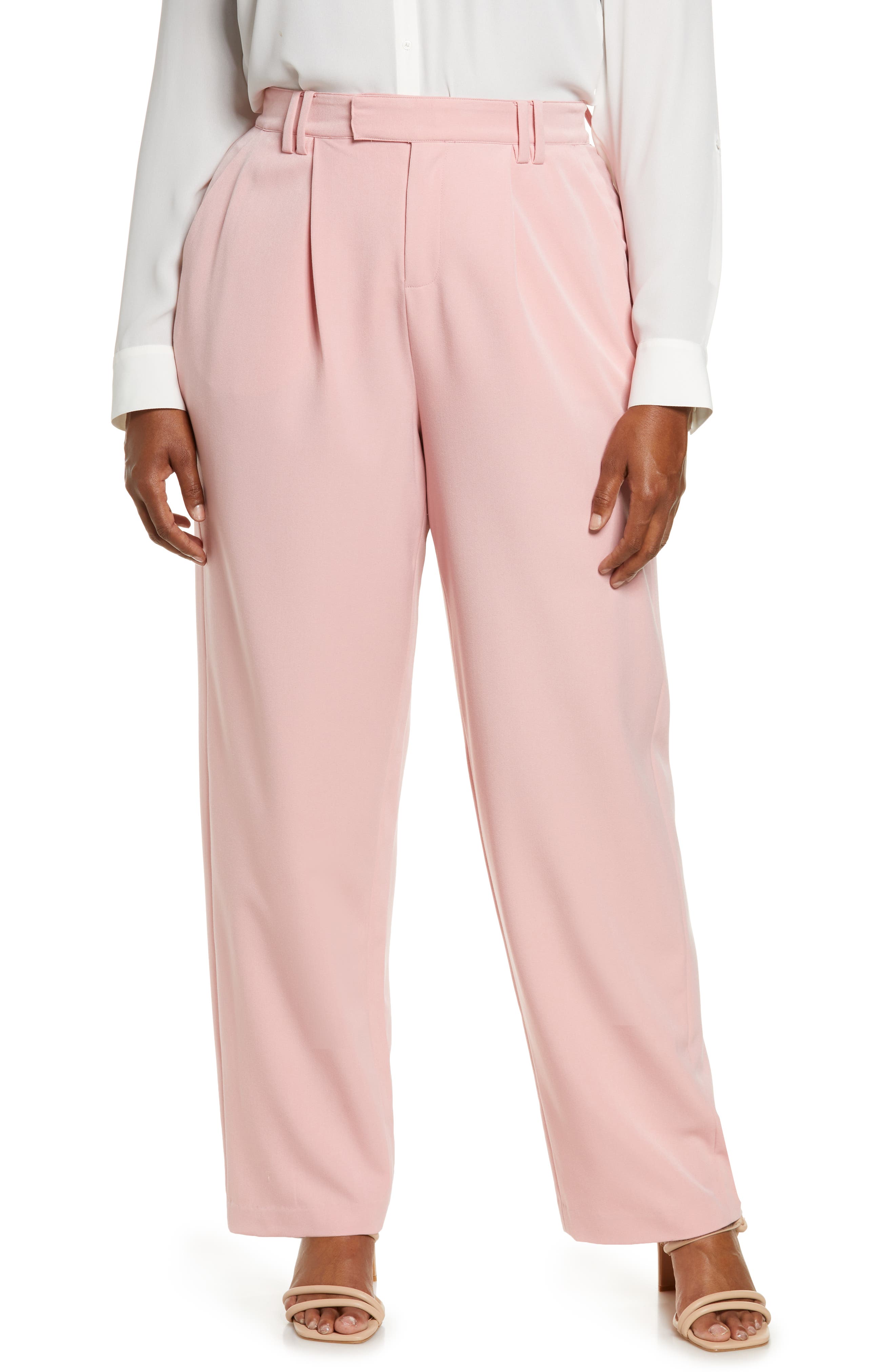 Women's Pink Plus-Size Pants \u0026 Leggings 