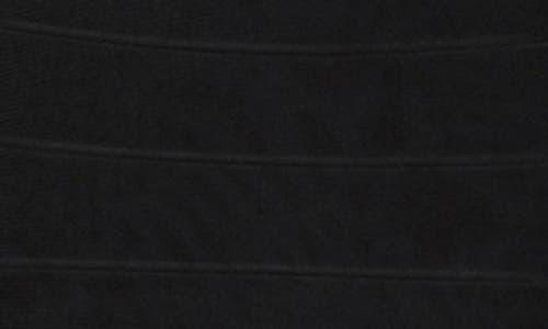 Herve Leger Halter Bandage Gown In Black