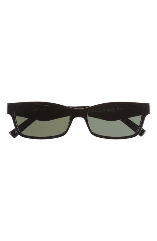 Plateaux 56mm Cat Eye Sunglasses in Black
