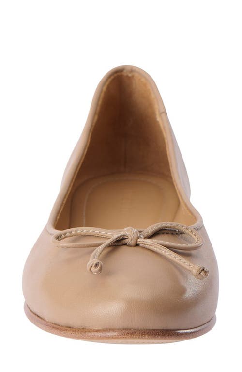 Nisolo Bea To Go Ballet Flat In Almond