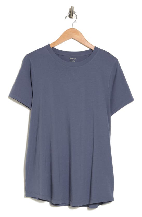 Madewell Madewel Rack Vintage Tee In Sunfaded Indigo