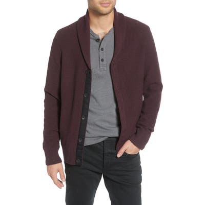 Rag & Bone Cardiff Classic Fit Wool Blend Cardigan Sweater, Ivory