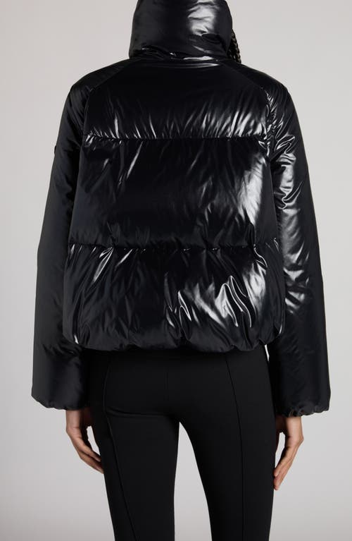 Shop Moncler Breteuil Down Puffer Jacket In Black