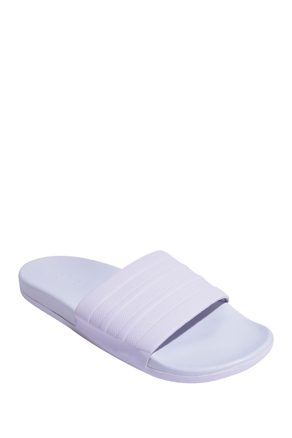 adidas adilette comfort slides white