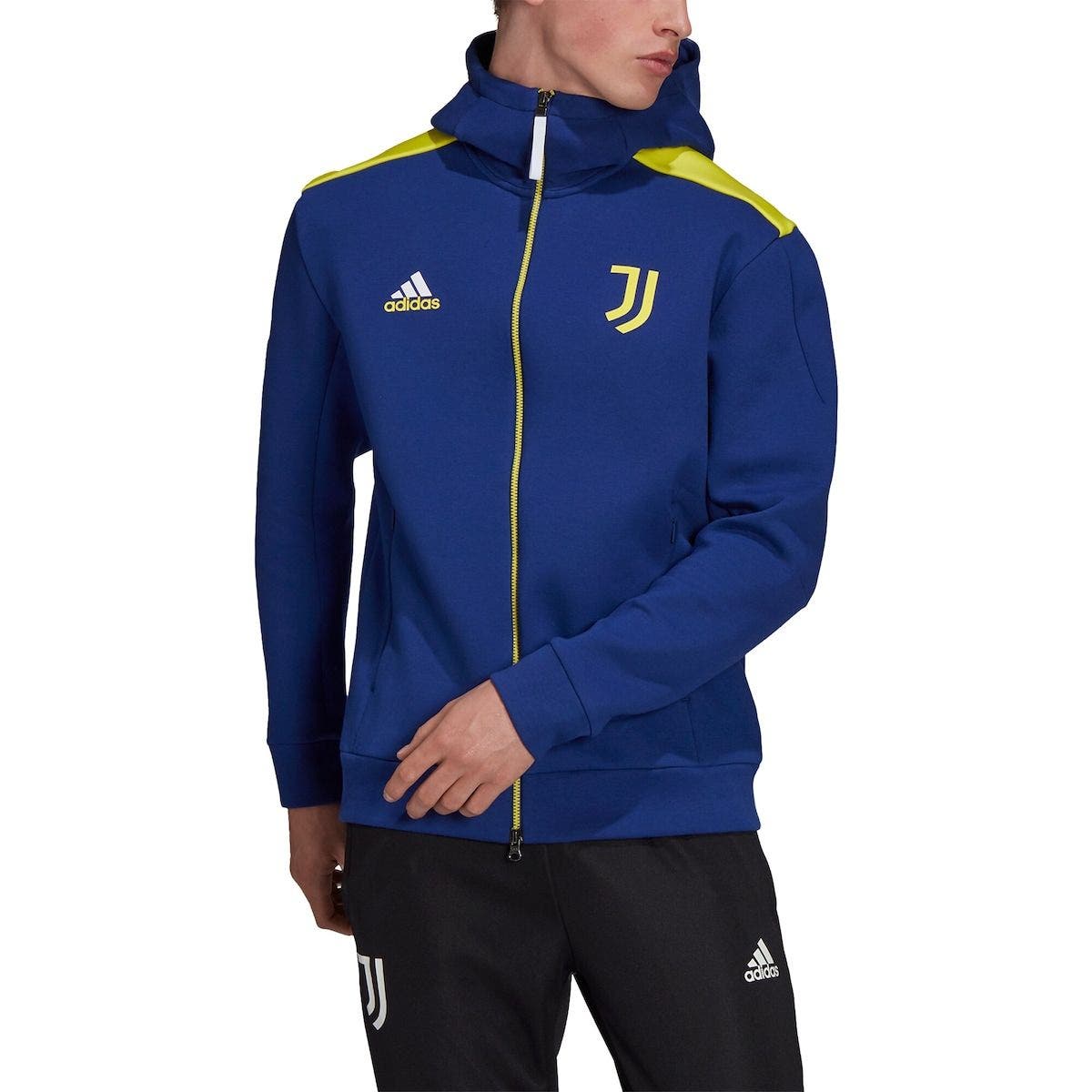 adidas Men's adidas Blue Juventus ZNE AEROREADY Full-Zip Hoodie Jacket |  Nordstrom